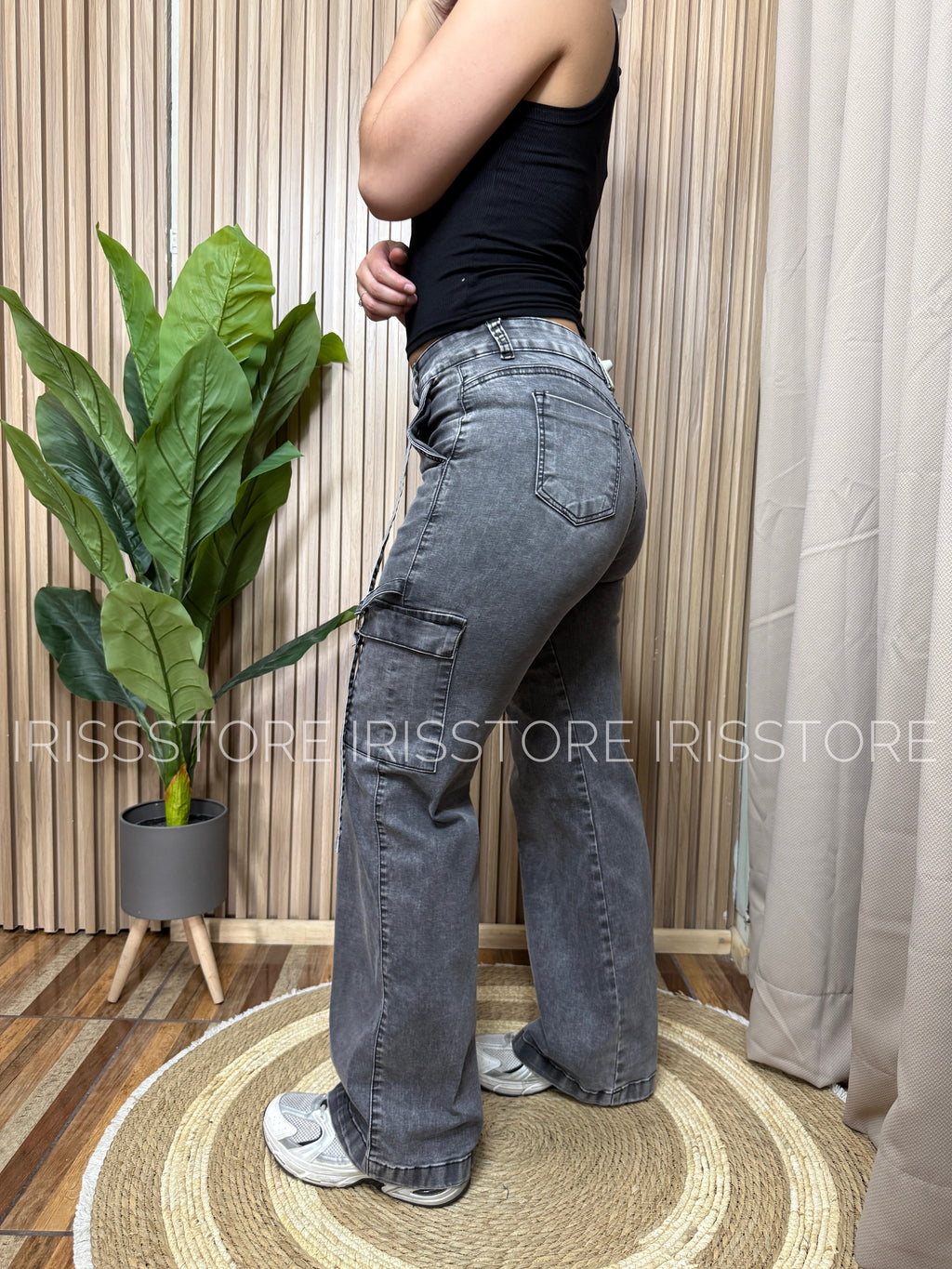 CARGO ARGOLLA DIRTY NEGRO/BLANCO