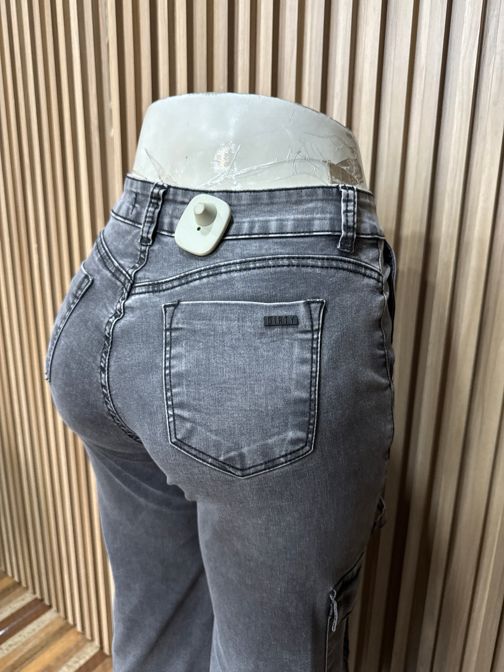 CARGO ARGOLLA DIRTY GRIS CLARO