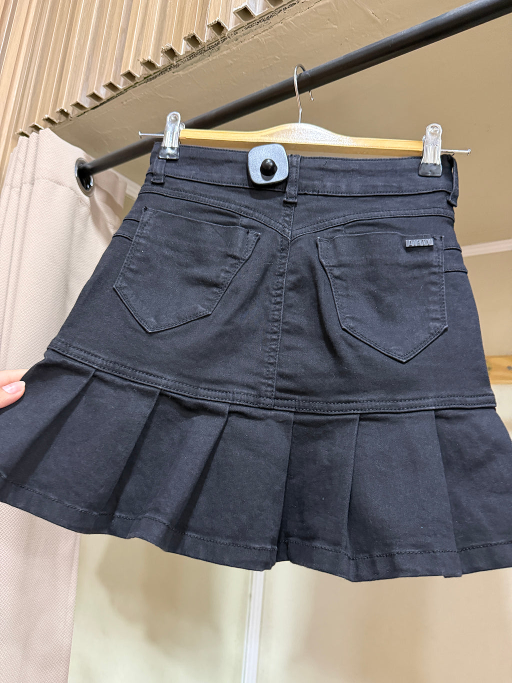 Falda tableada Dirty Jeans