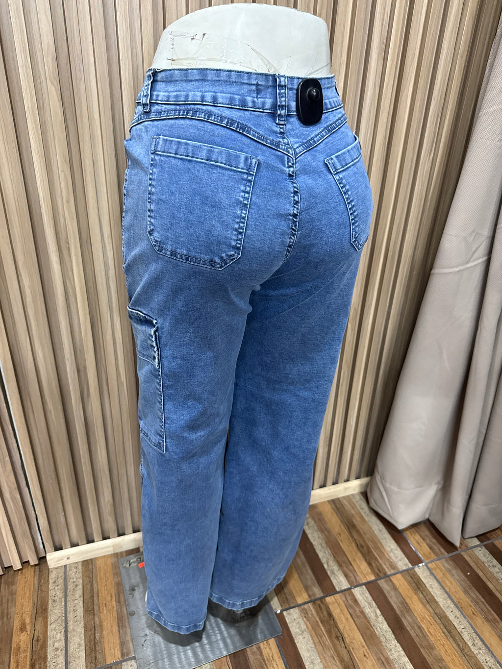 CARGO BOLSILLOS DIRTY CELESTE