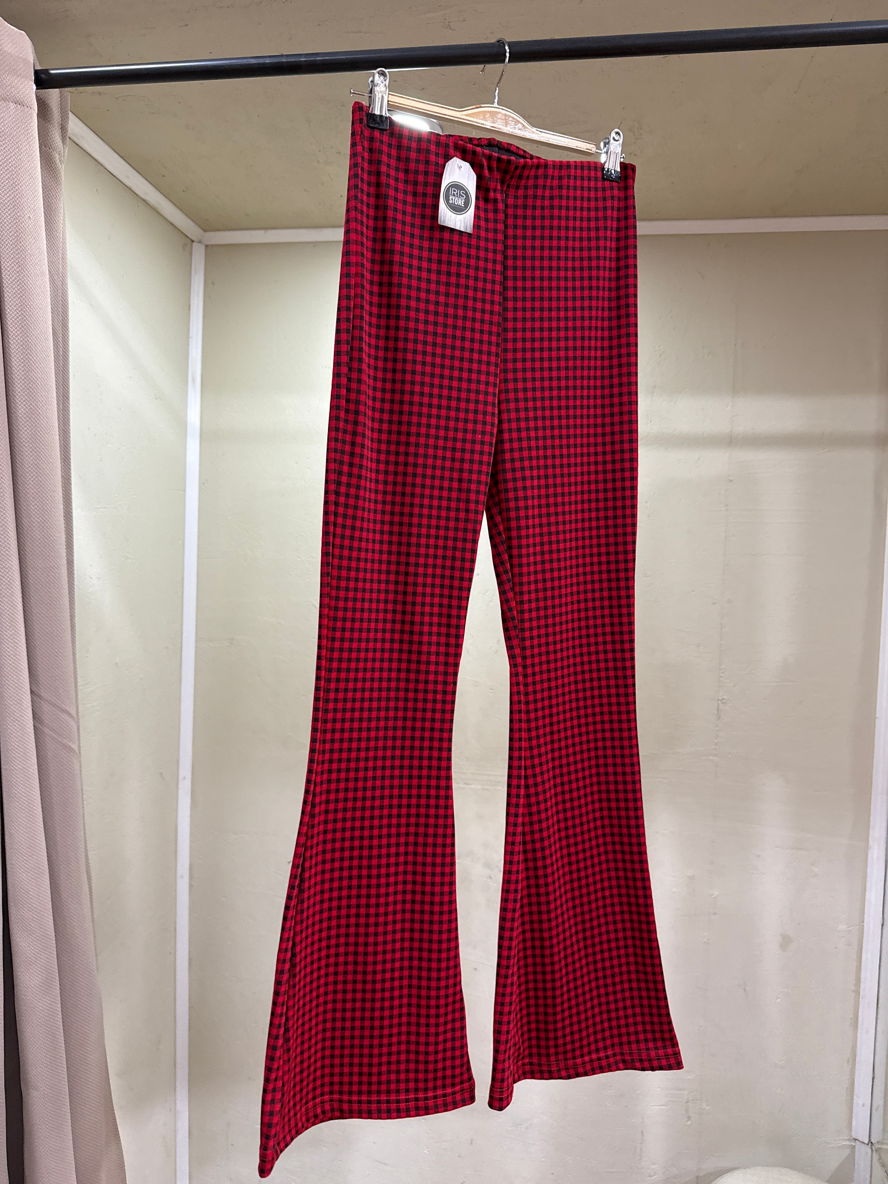 Calza flare cuadrille