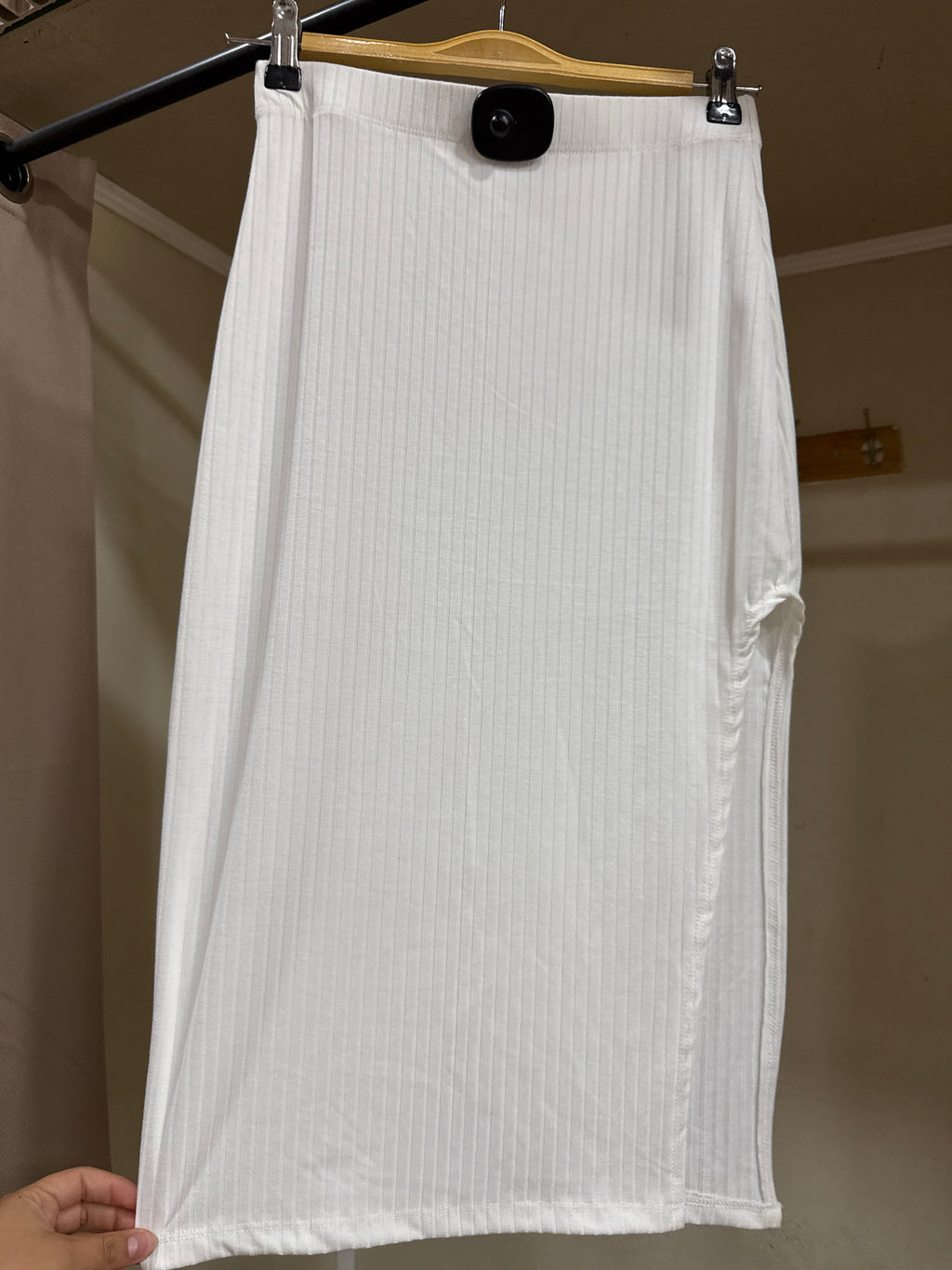 Falda tubo blanca