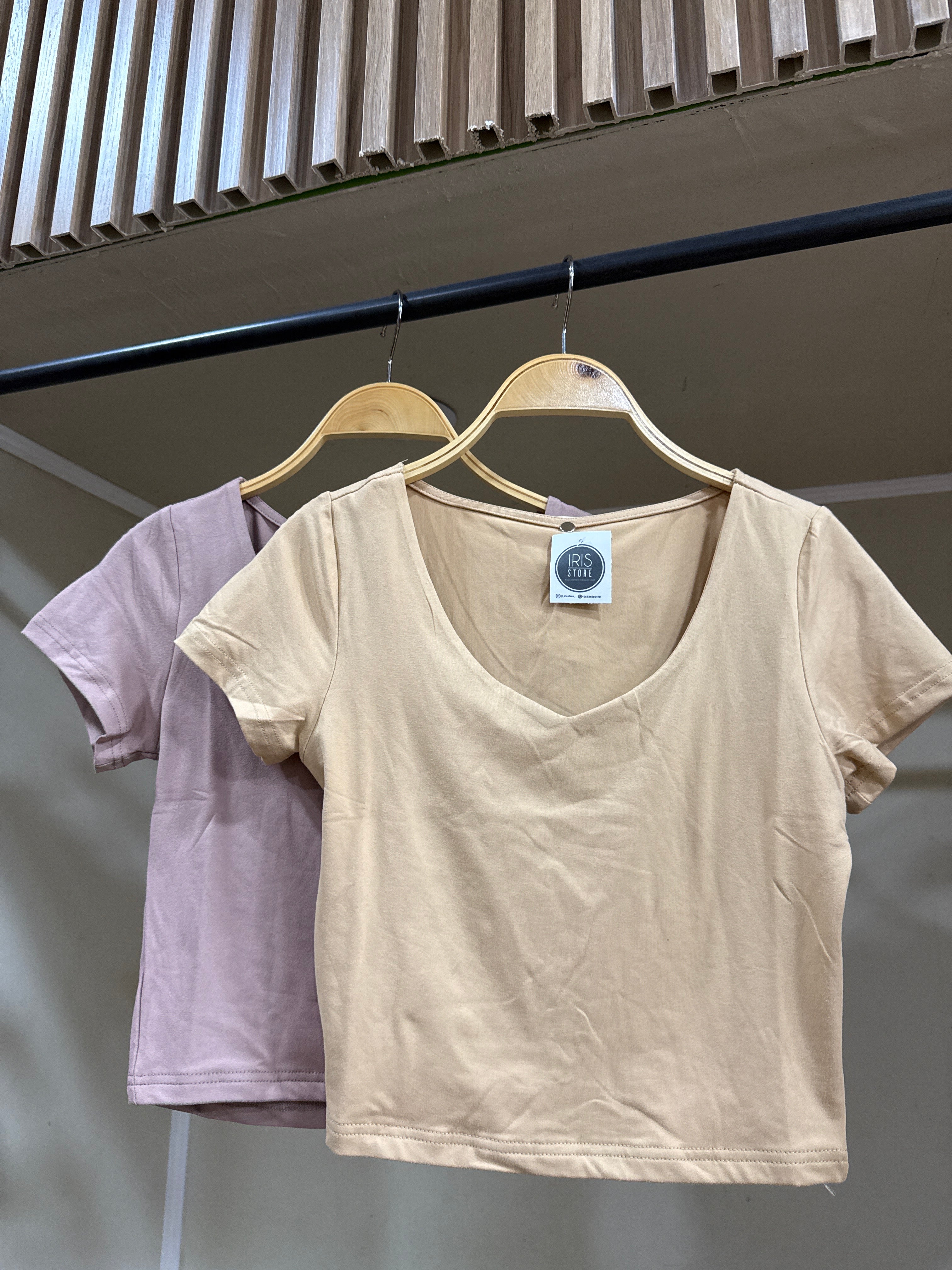 Top corte v algodón