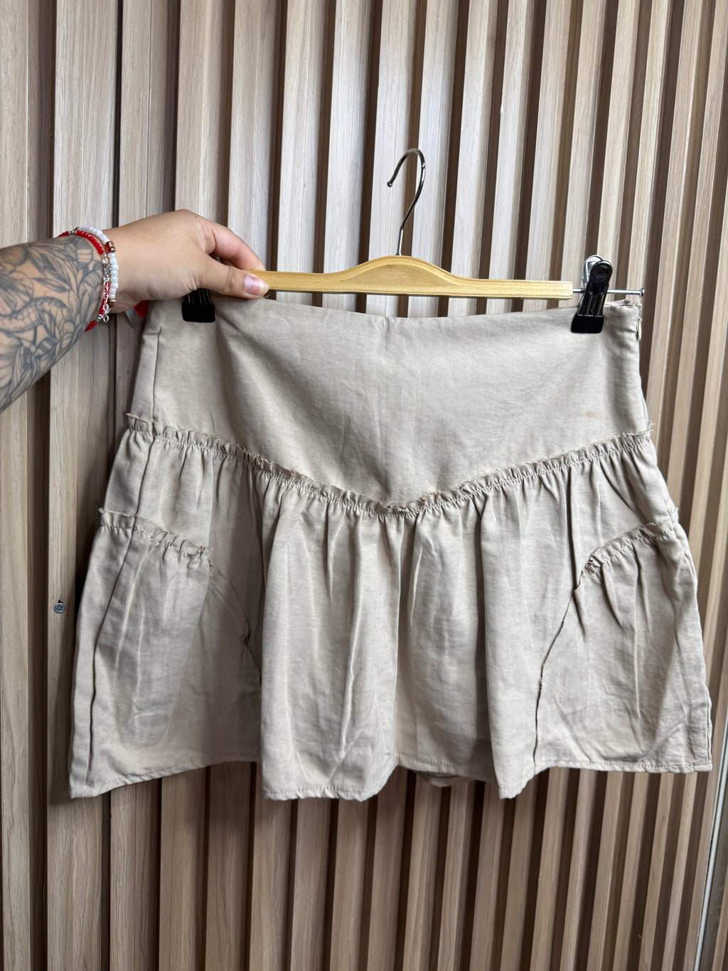 Falda short vuelitos