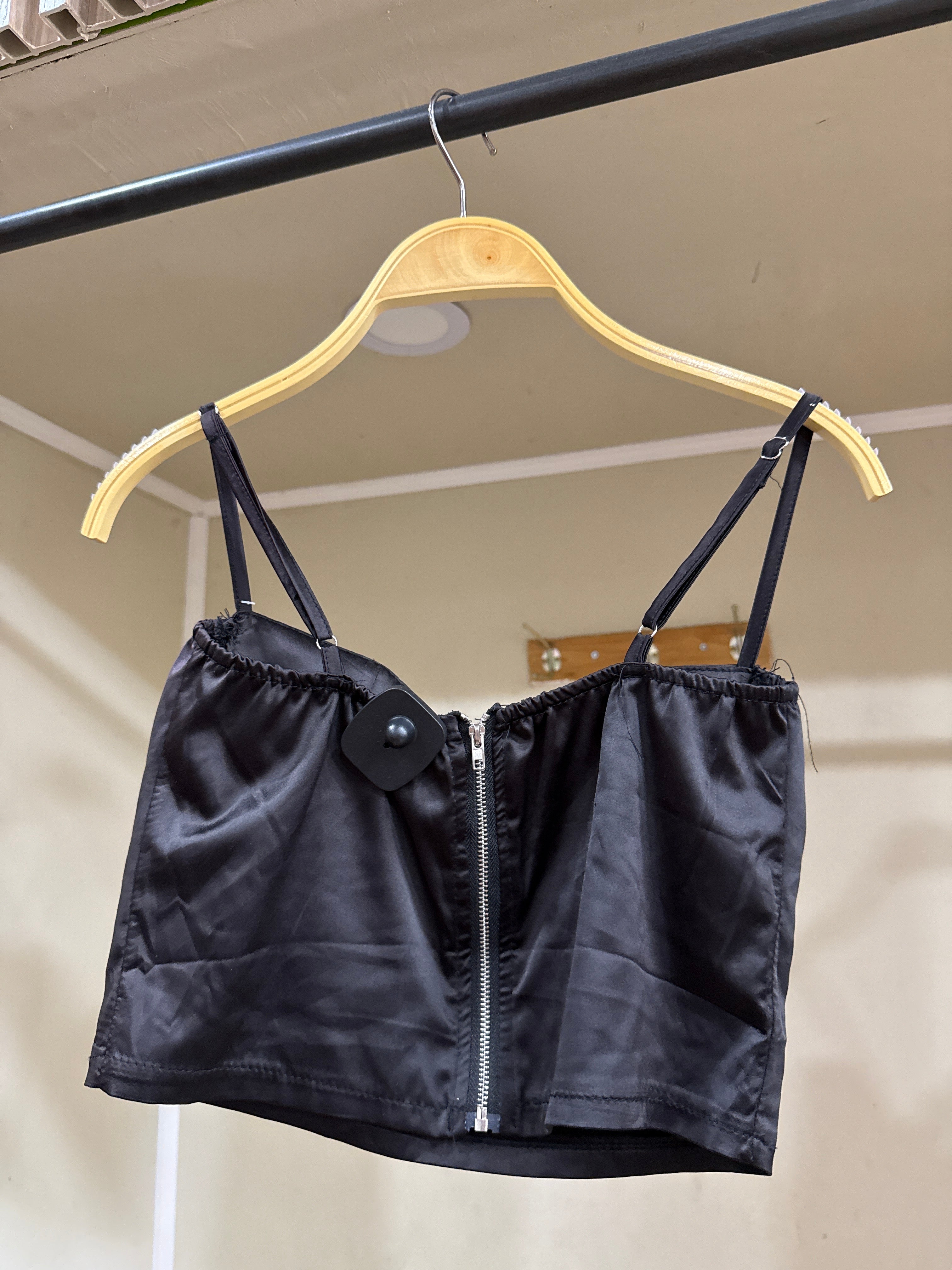 Corset satin brillos S