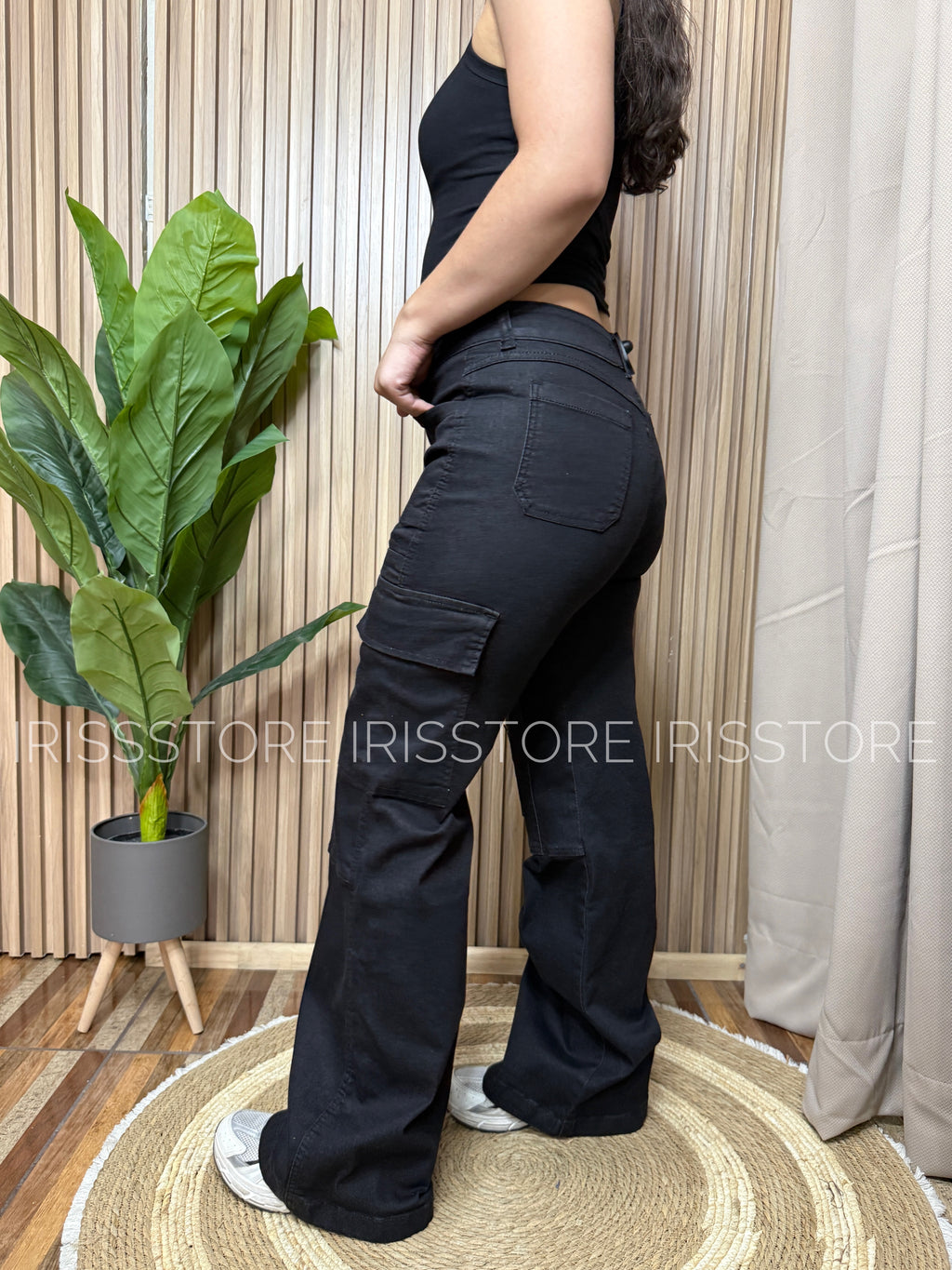 CARGO BOLSILLOS DIRTY NEGRO