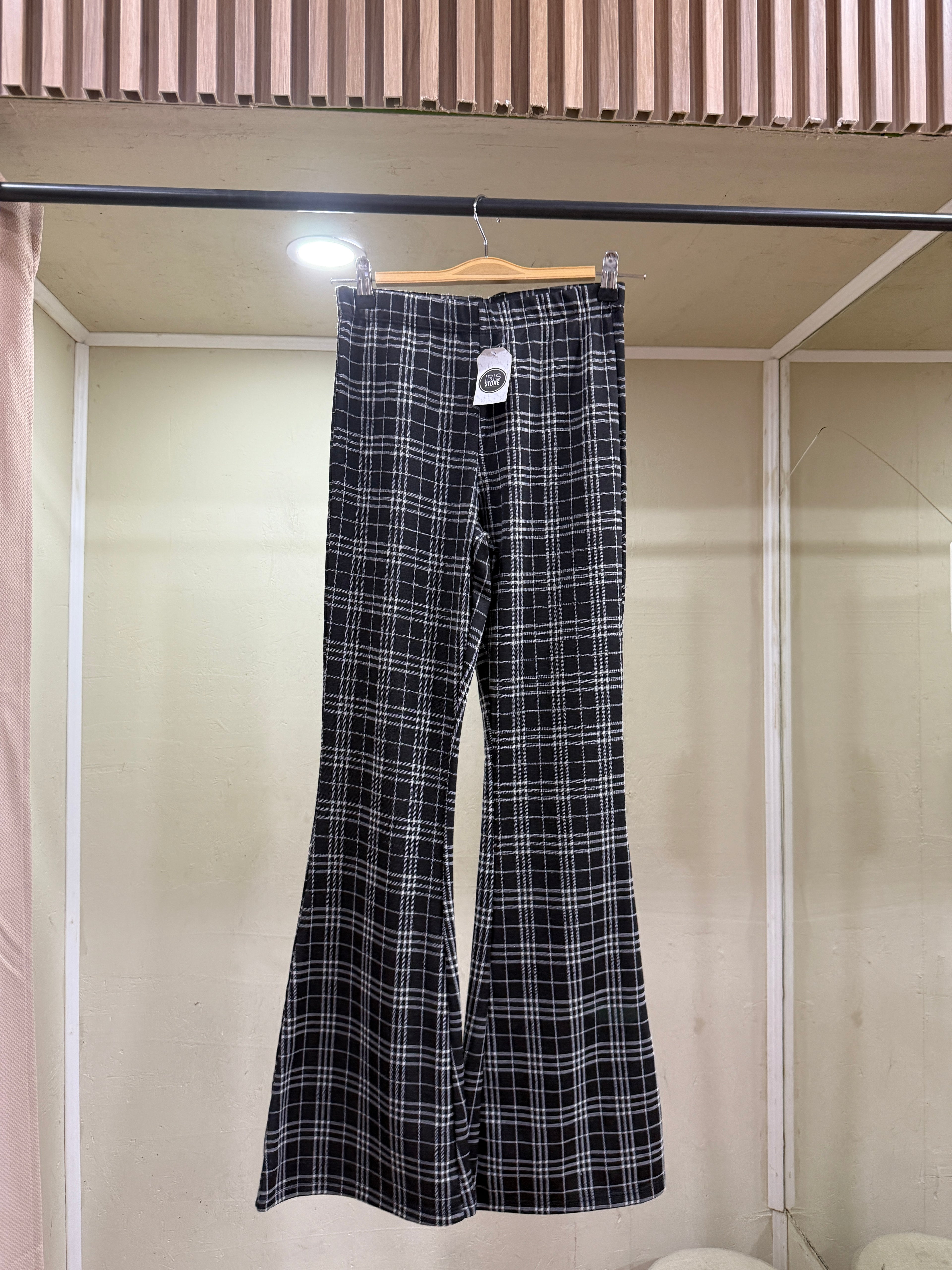 Calza flare cuadrille