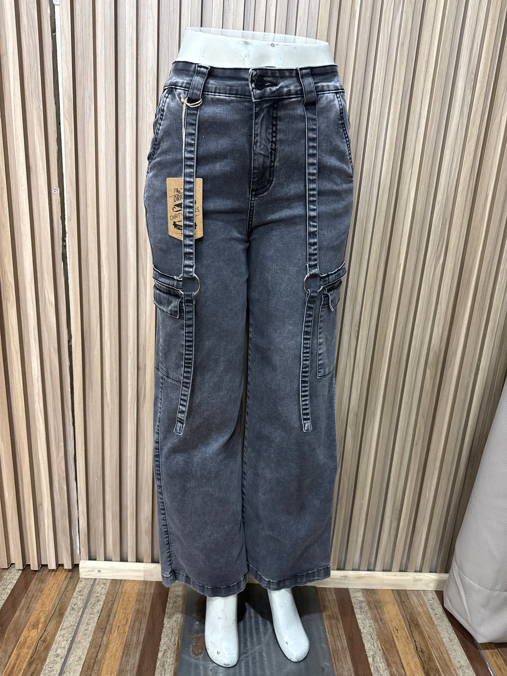 CARGO ARGOLLA DIRTY GRIS CLARO